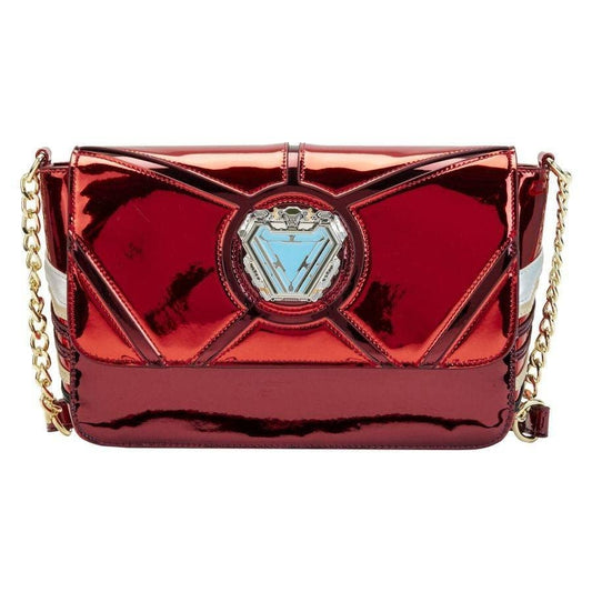 Loungefly Marvel Iron Man 15th Anniversary Crossbody Bag