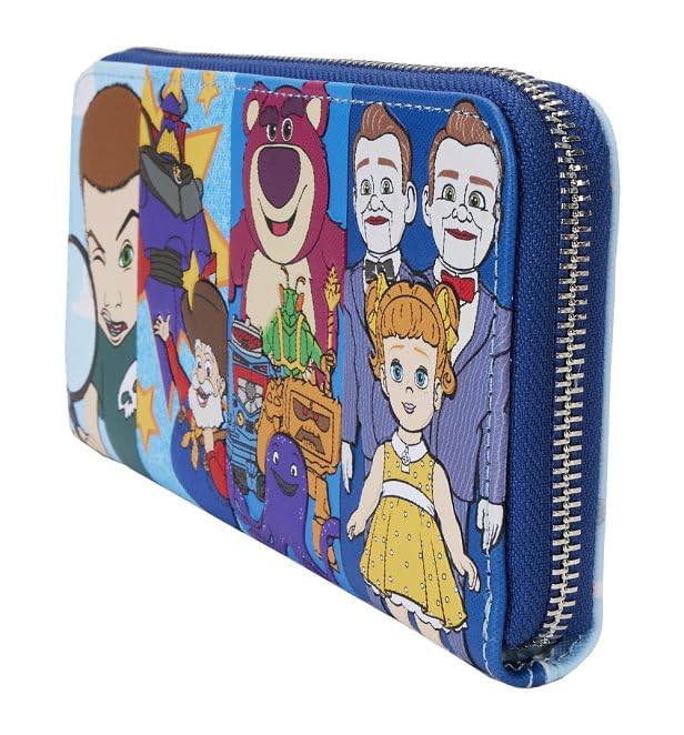Loungefly Pixar Toy Story Movie Collab Baddies Zip Around Wristlet Wallet