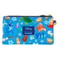 Loungefly Disney Stitch Camping Cuties All-Over Print Nylon Zipper Pouch Wristlet