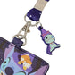 Disney Stitch Spooky Stories Halloween Lanyard with Card Holder