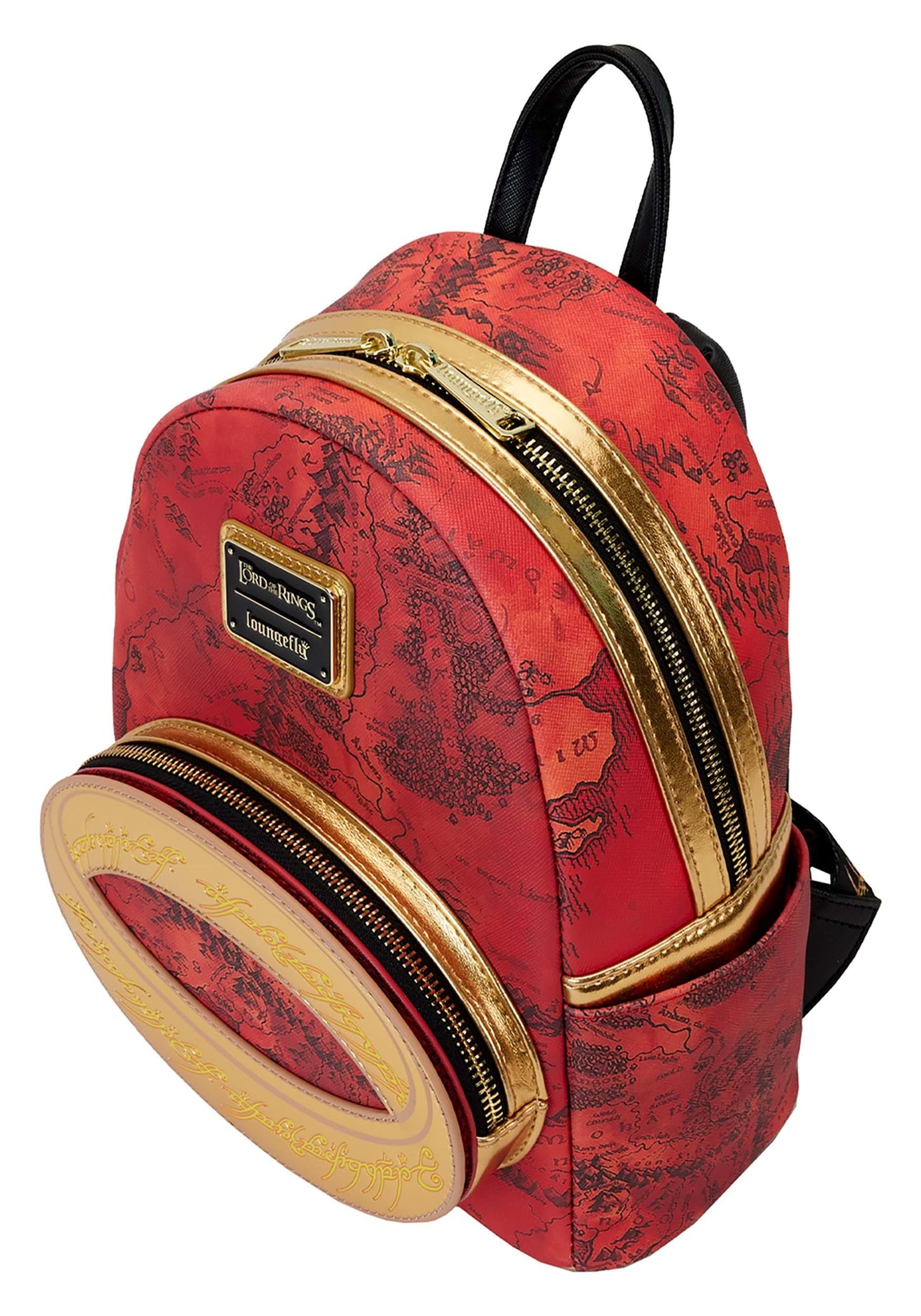 Loungefly Lord of the Rings The One Ring Glow Mini Backpack