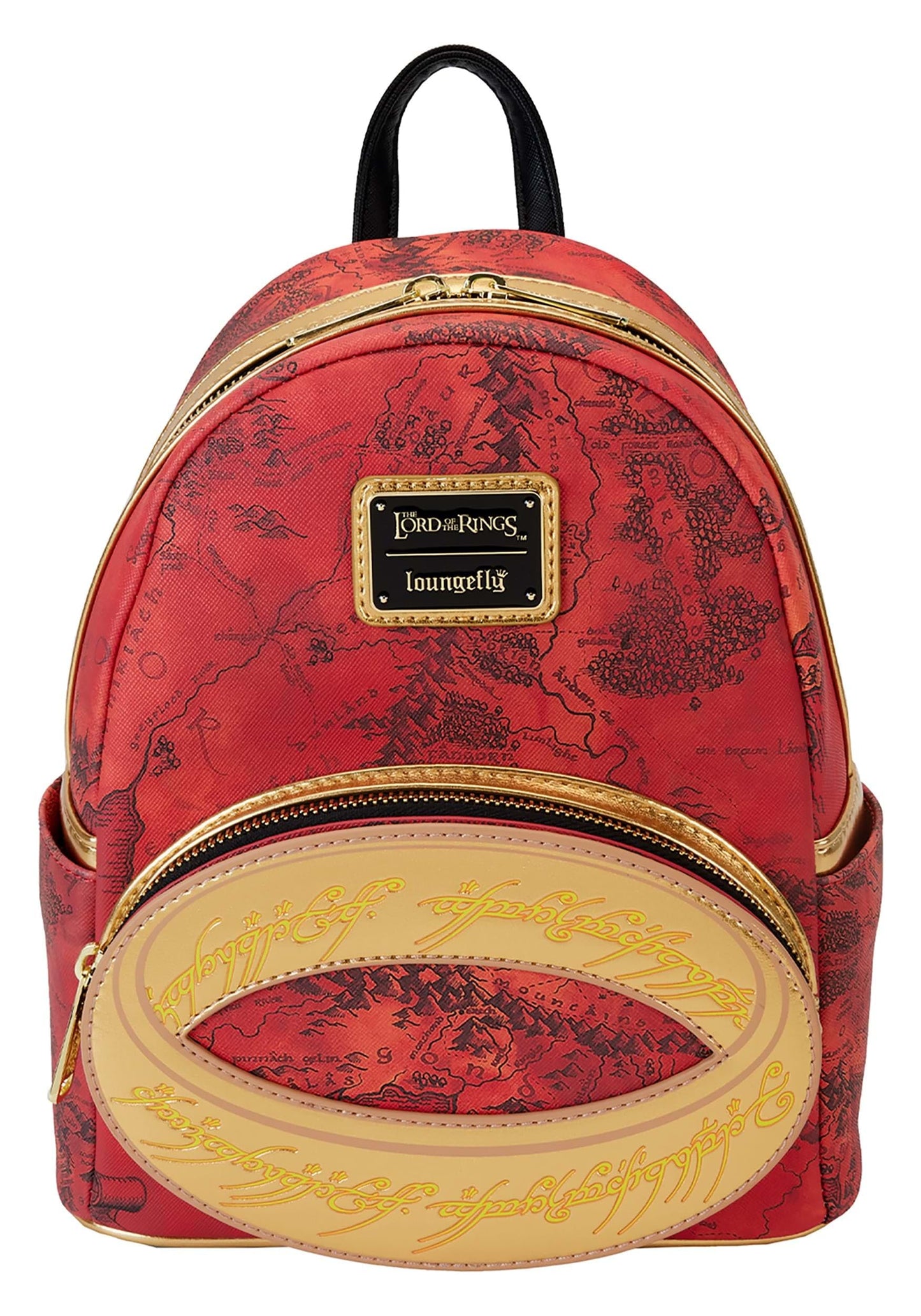 Loungefly Lord of the Rings The One Ring Glow Mini Backpack