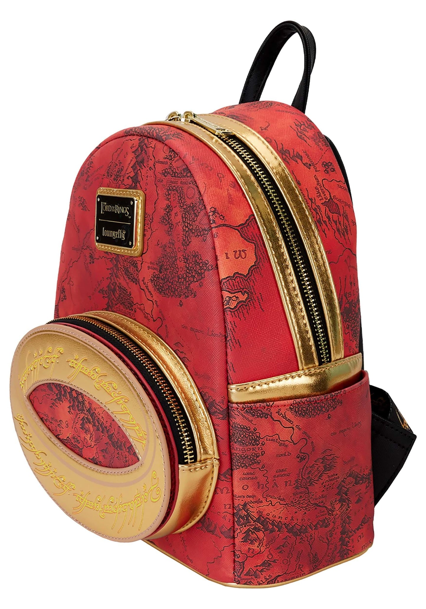 Loungefly Lord of the Rings The One Ring Glow Mini Backpack