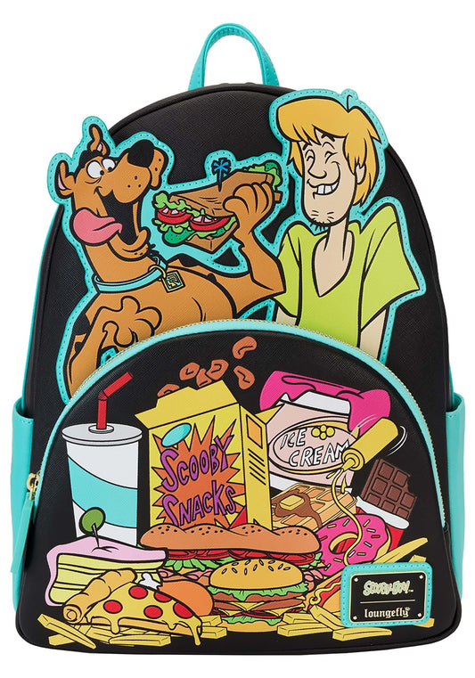 Loungefly Scooby Doo Munchies Womens Double Strap Shoulder Bag Purse