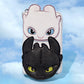 Loungefly How to Train Your Dragon Light and Night Fury Zip Around Wallet